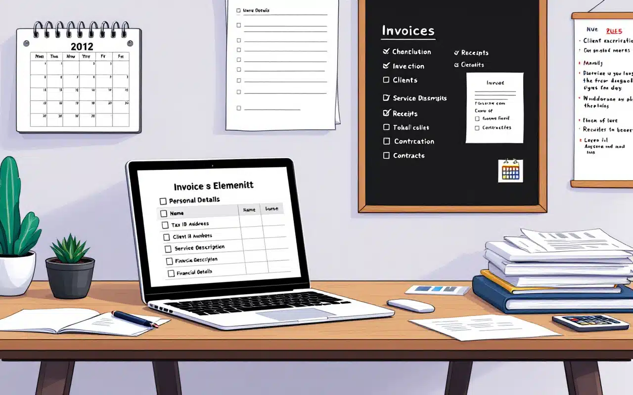 Invoice Item Checklist for Micro-Entrepreneurs
