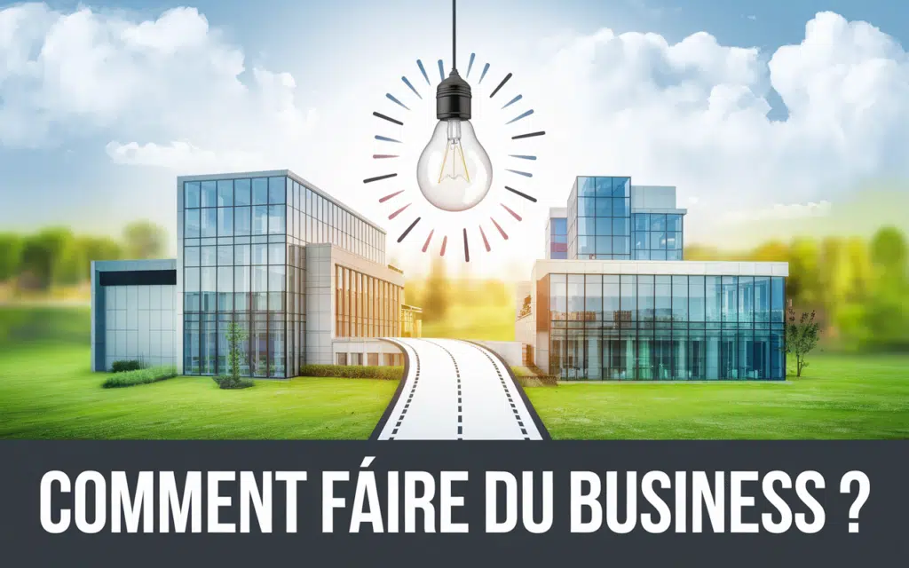 paysage business avec 'Comment faire du business ?'