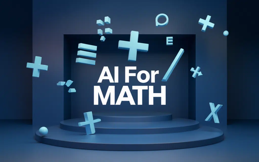 Aperçu de l'IA pour les maths avec des symboles flottants