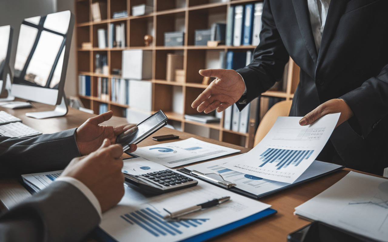 espace de travail avec gestion efficace du compte courant d'associé