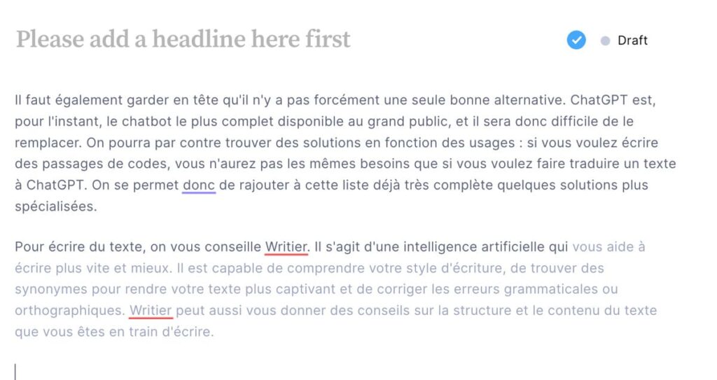 Writier-test
