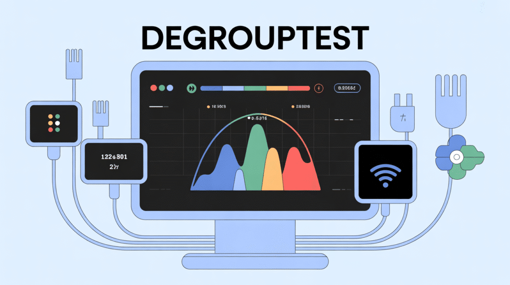 interface degrouptest test vitesse internet