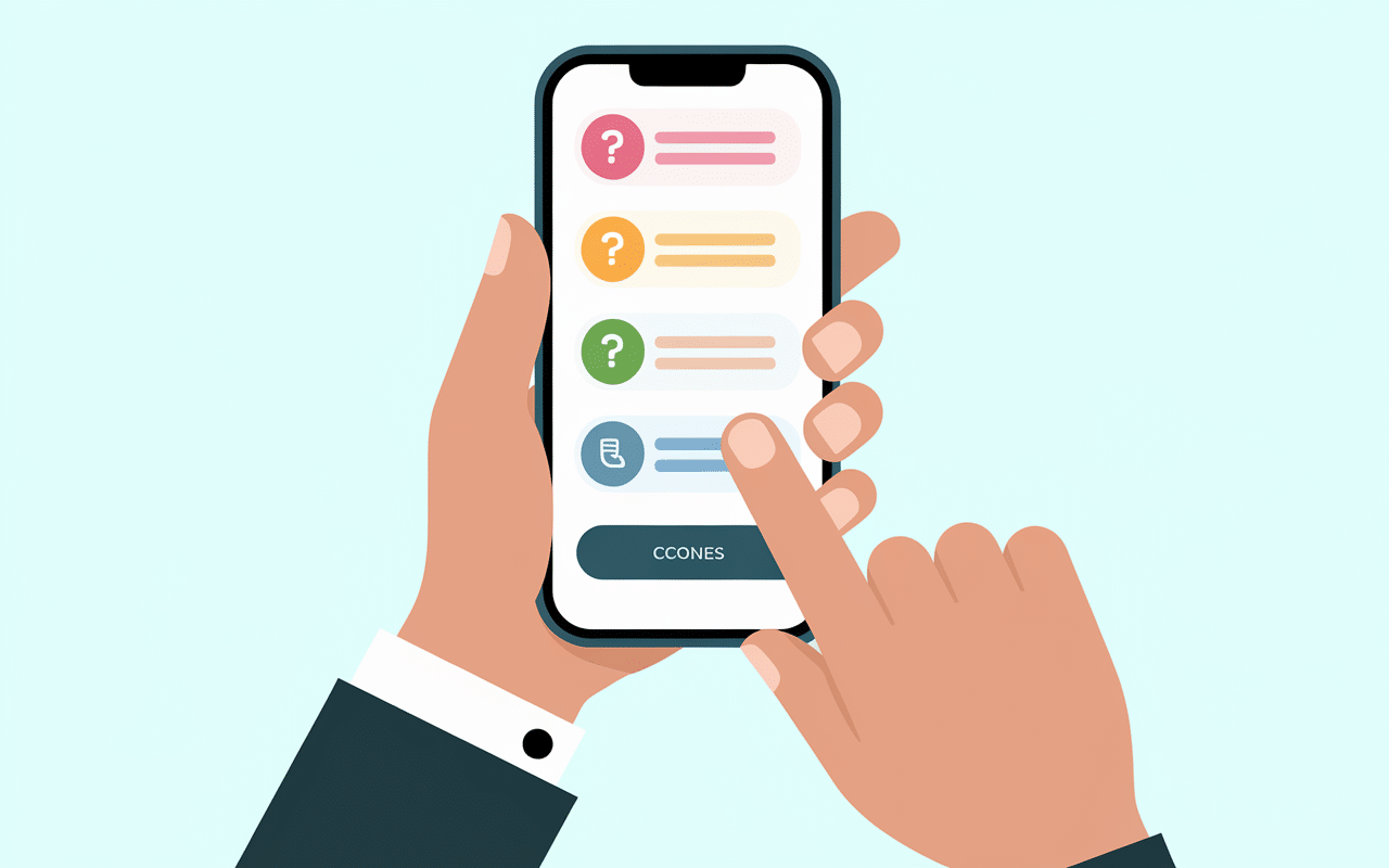 interface slido smartphone