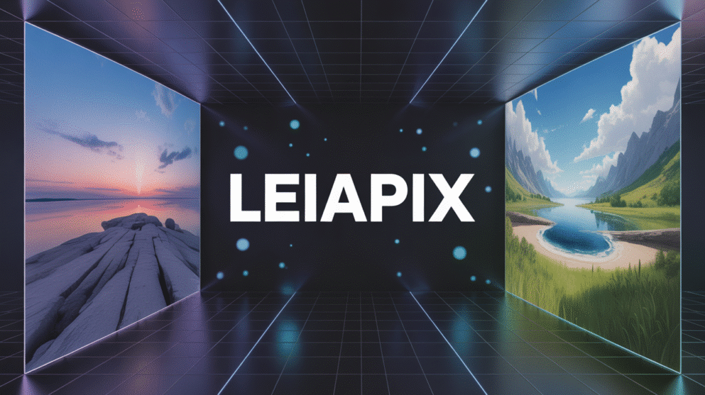 Transformation 2D en 3D avec LeiaPix