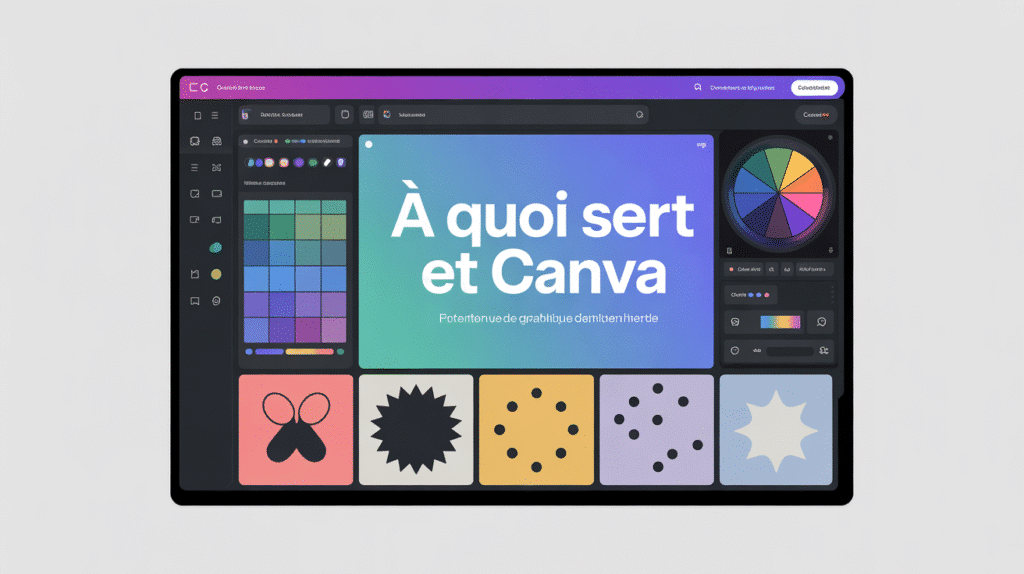 canva c'est quoi interface design graphique moderne