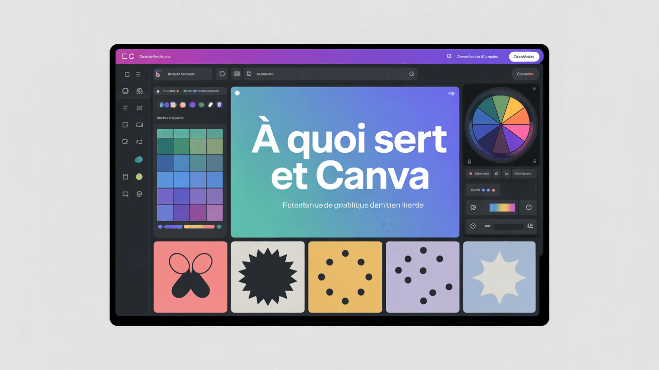 canva c'est quoi interface design graphique moderne