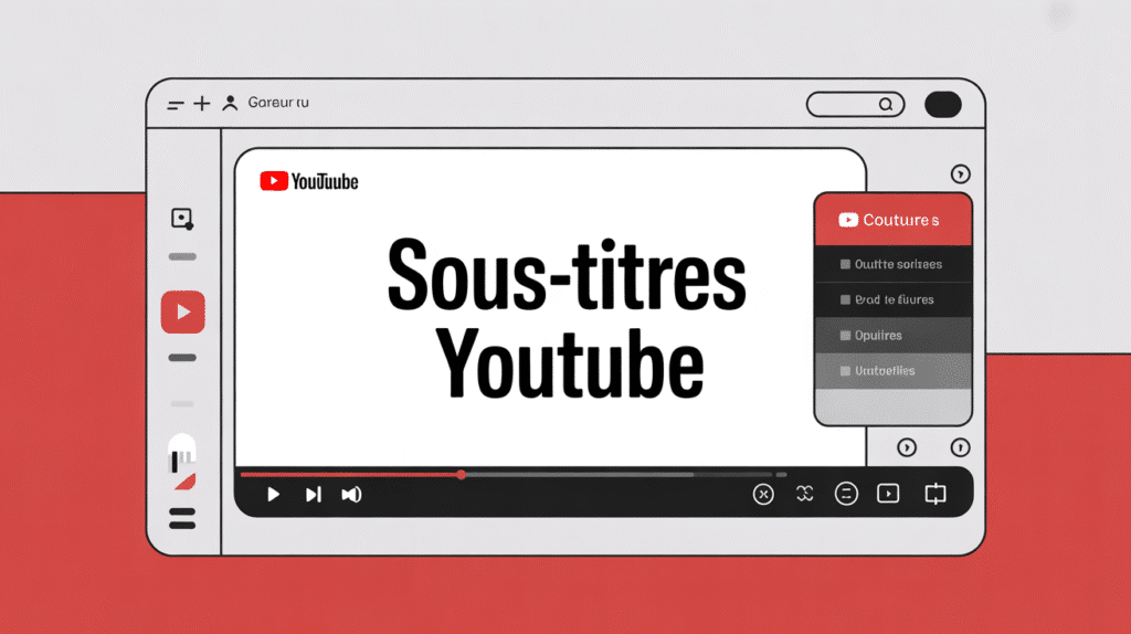 comment ajouter des sous titres sur youtube interface video