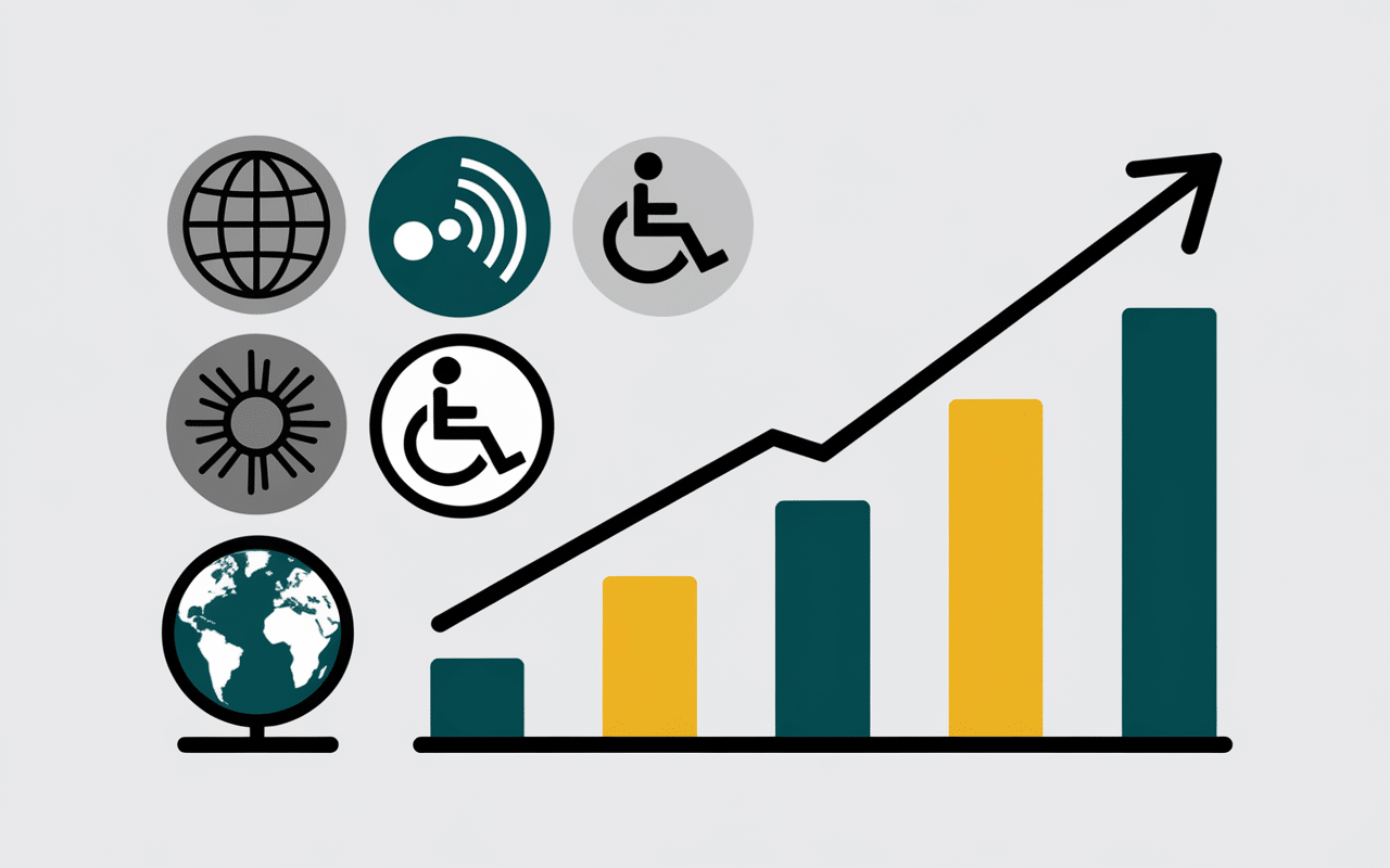 comment ajouter des sous titres sur youtube graphique audience accessibilite