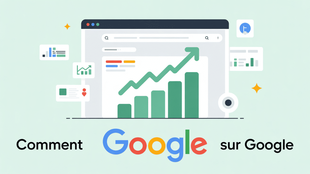 comment apparaitre sur google illustration visibilité moteur de recherche