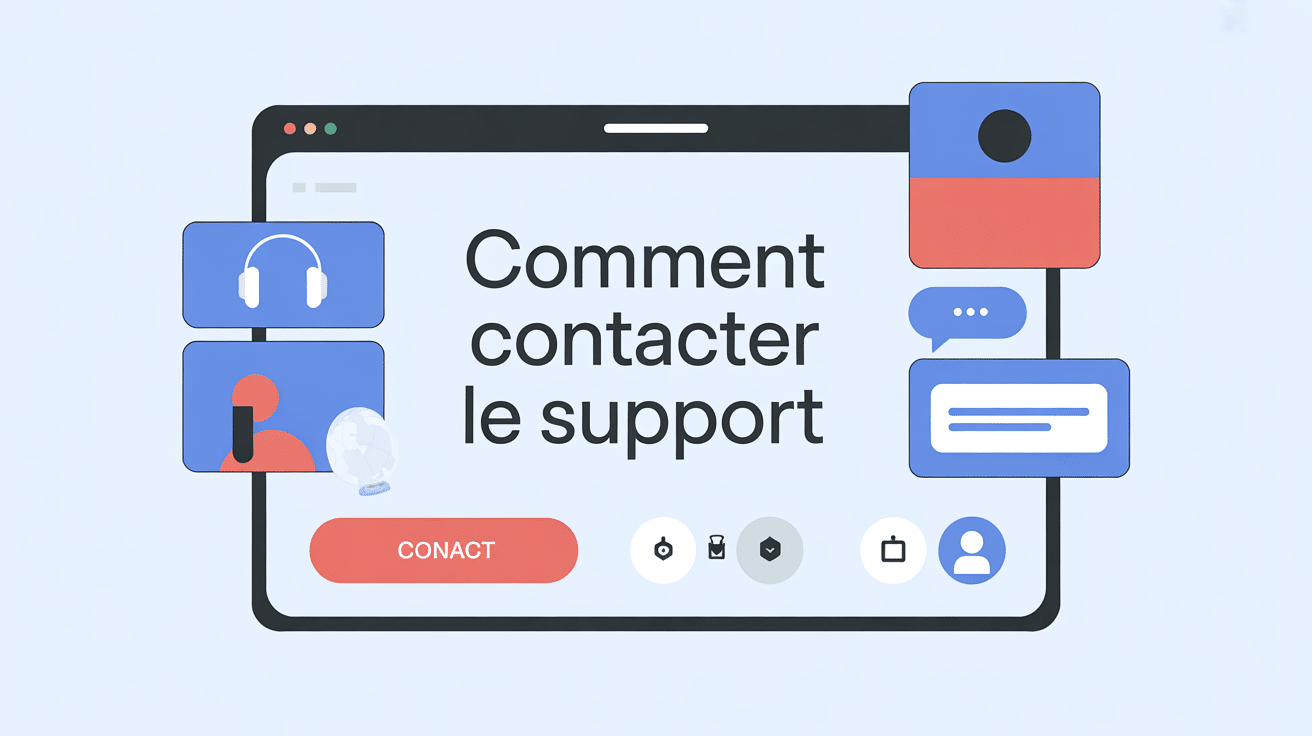 comment contacter youtube pour un problème illustration support plateforme vidéo