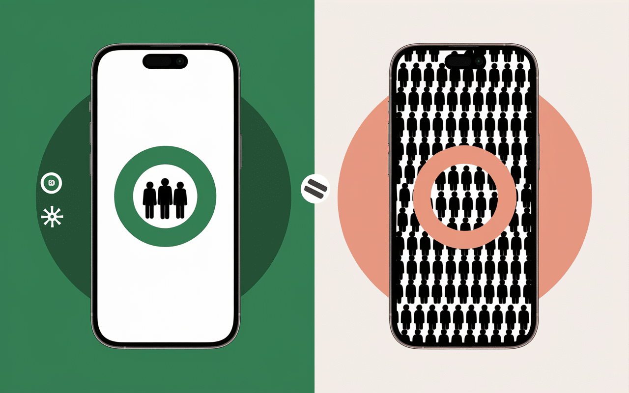 Différences story amis proche et public, comment mettre une story amis proche en public