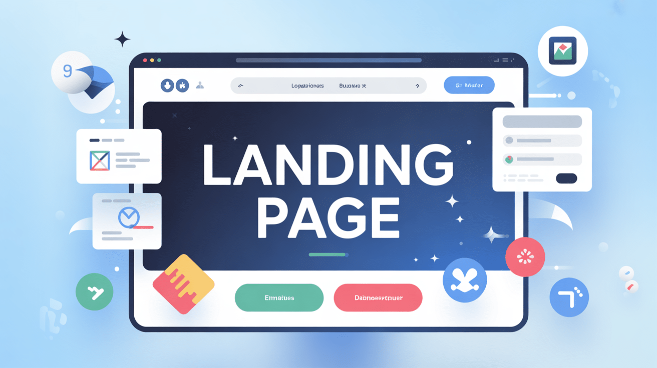 Landing page c'est quoi illustration conversion digitale
