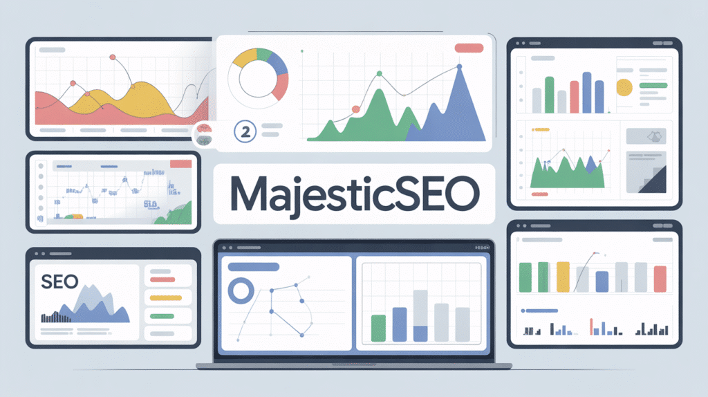 majesticseo dashboard seo liens