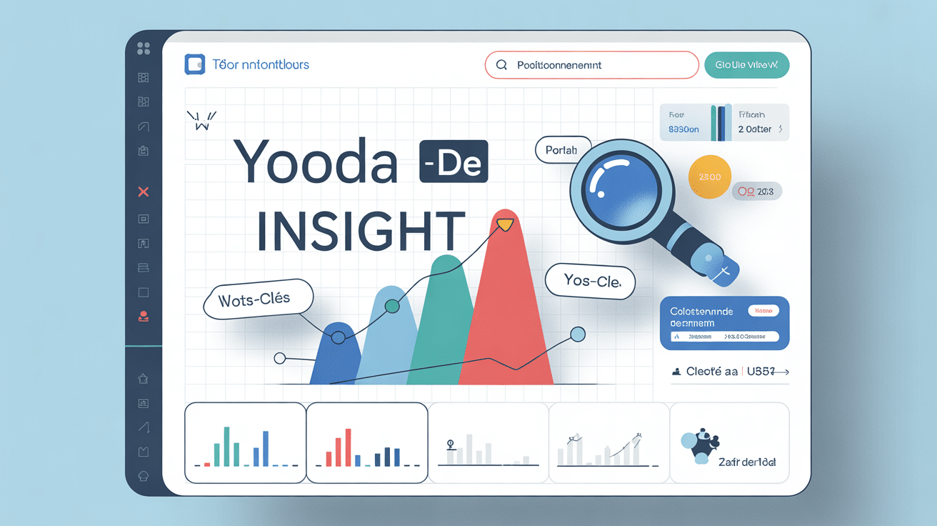interface yooda insight seo graphique mots-clés