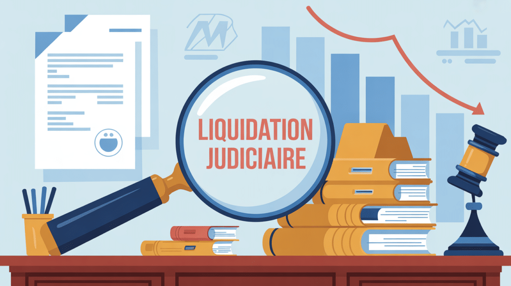 Illustration comment savoir si une entreprise est en liquidation judiciaire