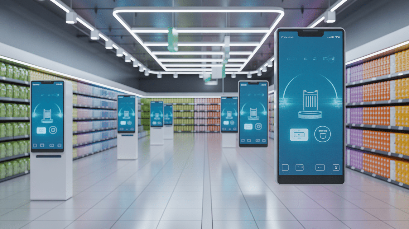 convenience store convenience store interieur futuriste innovations