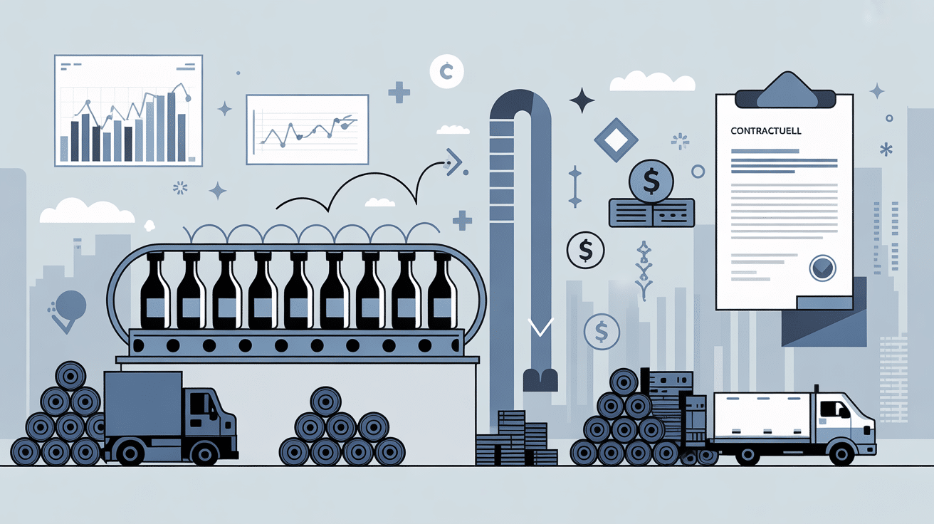 Créer sa propre marque de soda production logistique financement