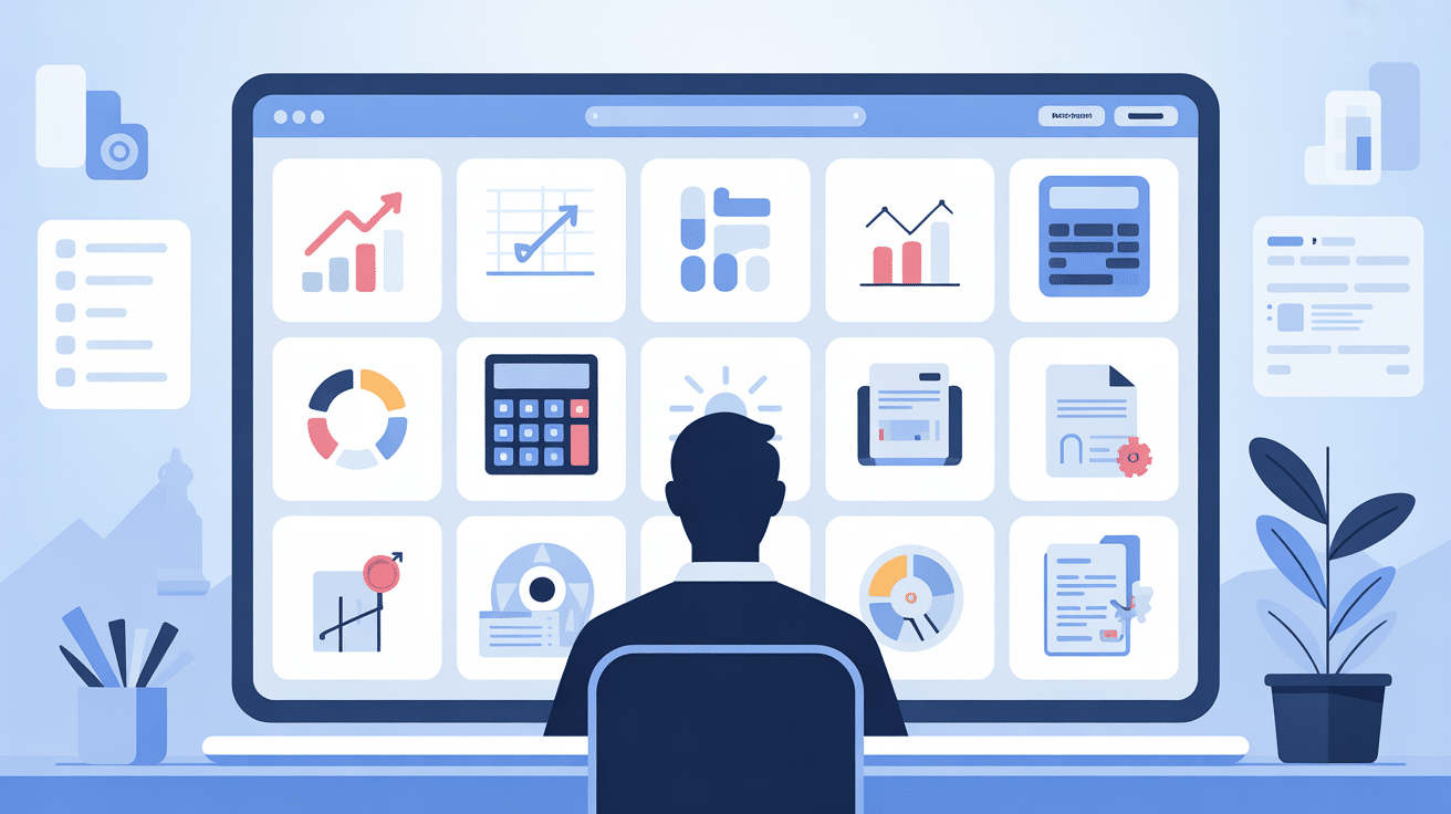 creez-votre-entreprise.fr tableau bord outils