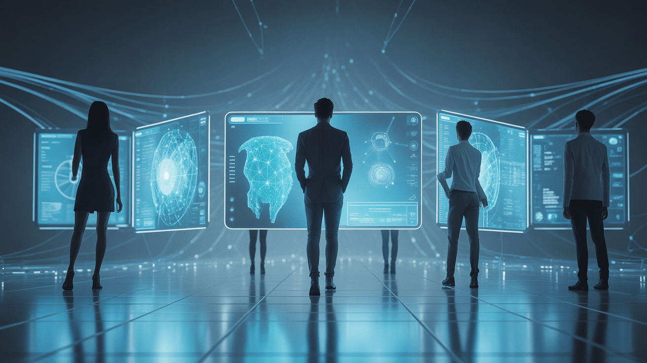 Silhouettes damaclea interfaces numériques