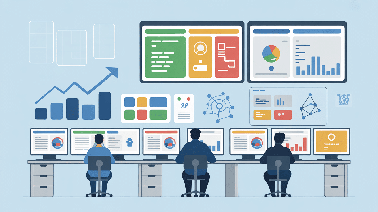 Développement SaaS sur mesure entreprise bureaux productivité