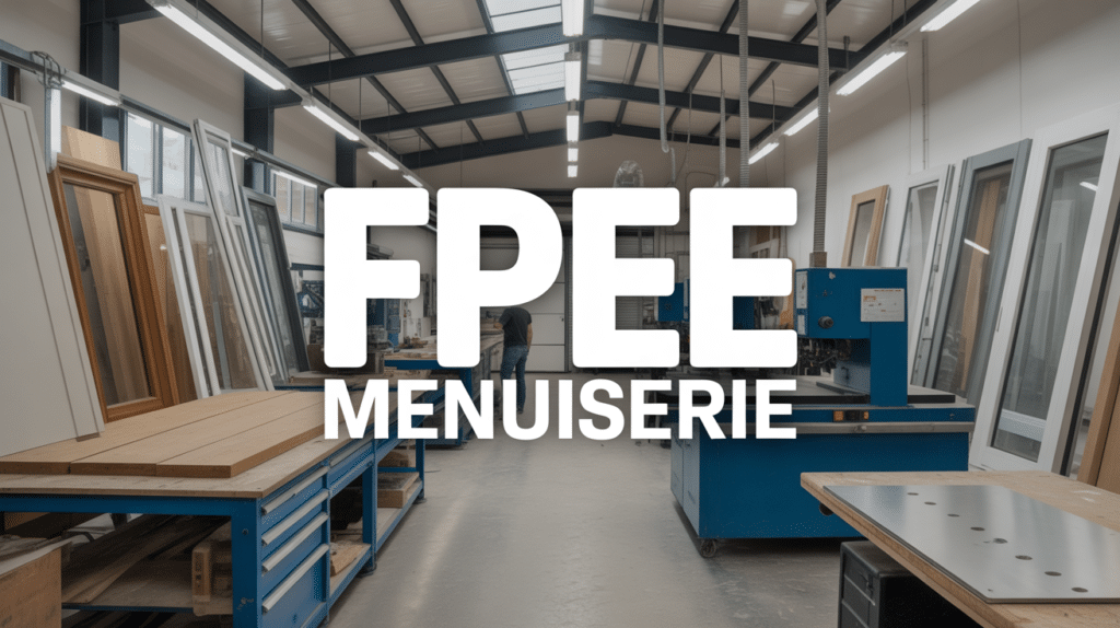 Atelier FPEE fabrication fenêtres portes production française