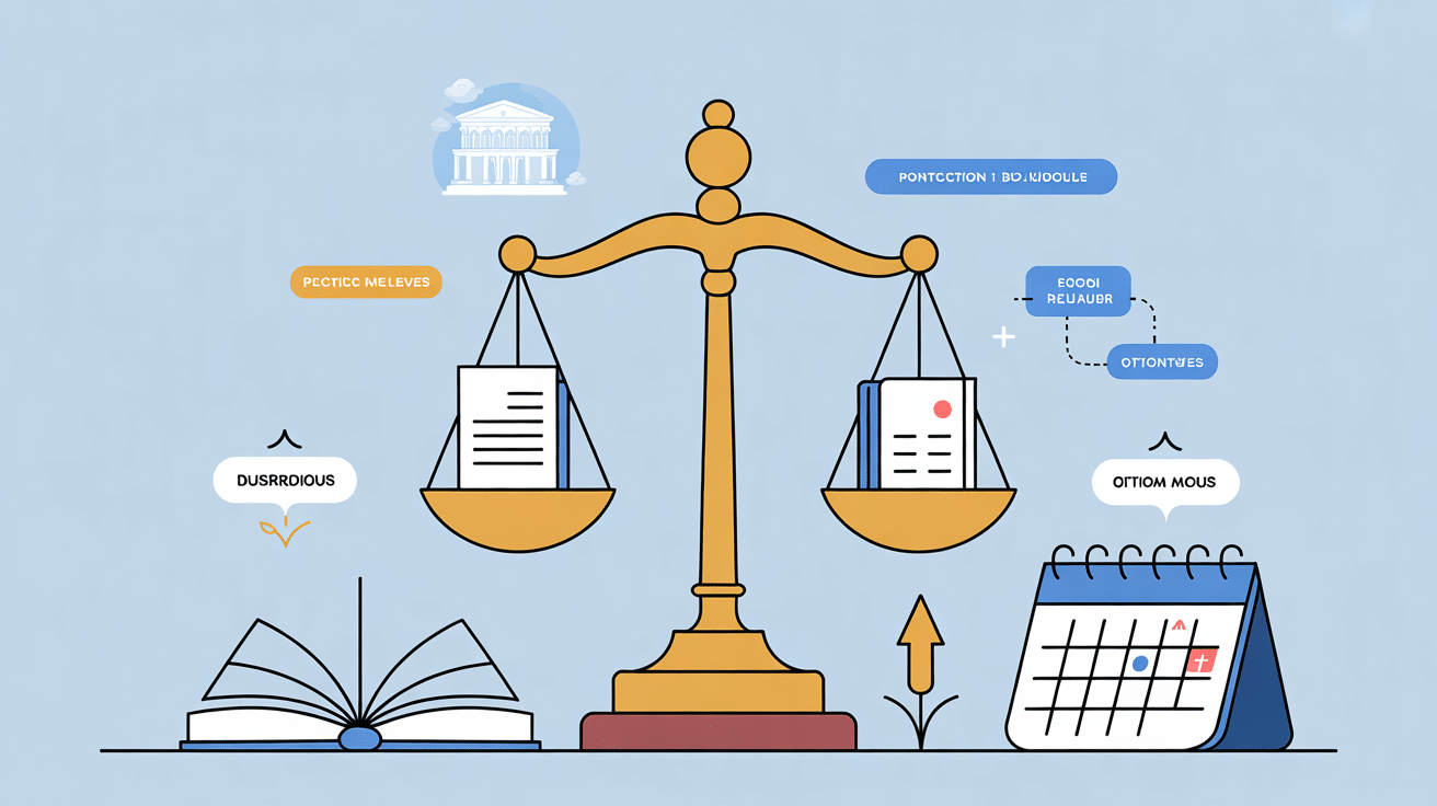 Injonction de payer huissier balance justice options droits