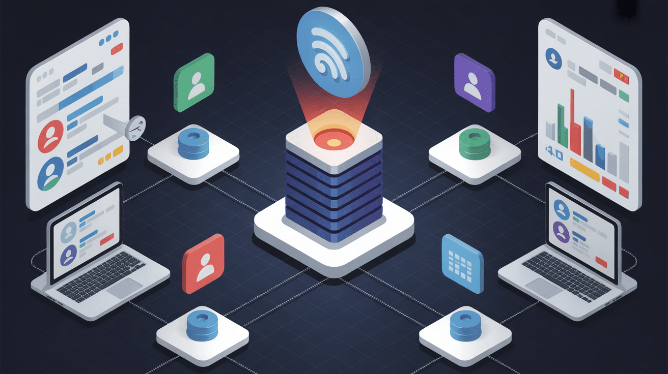 schéma collecte données rocket reach réseaux sociaux