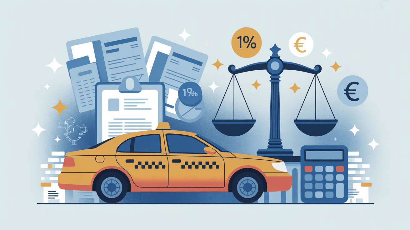 TVA pour les taxis grands principes illustration fiscalité