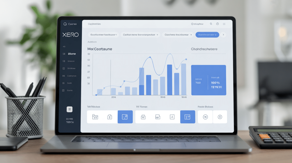 interface xero comptabilite en ligne