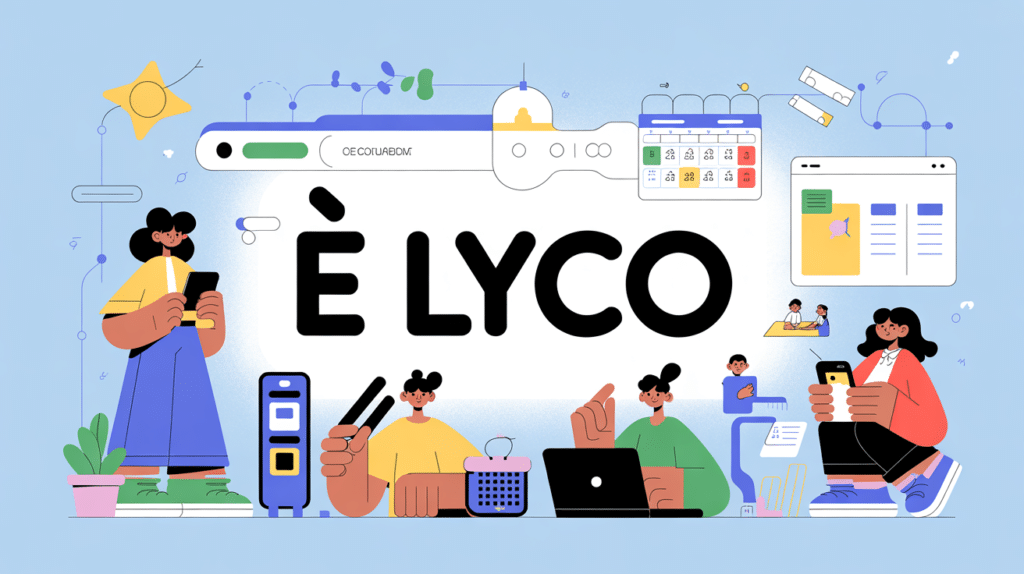 illustration e lyco plateforme educative élèves parents enseignants