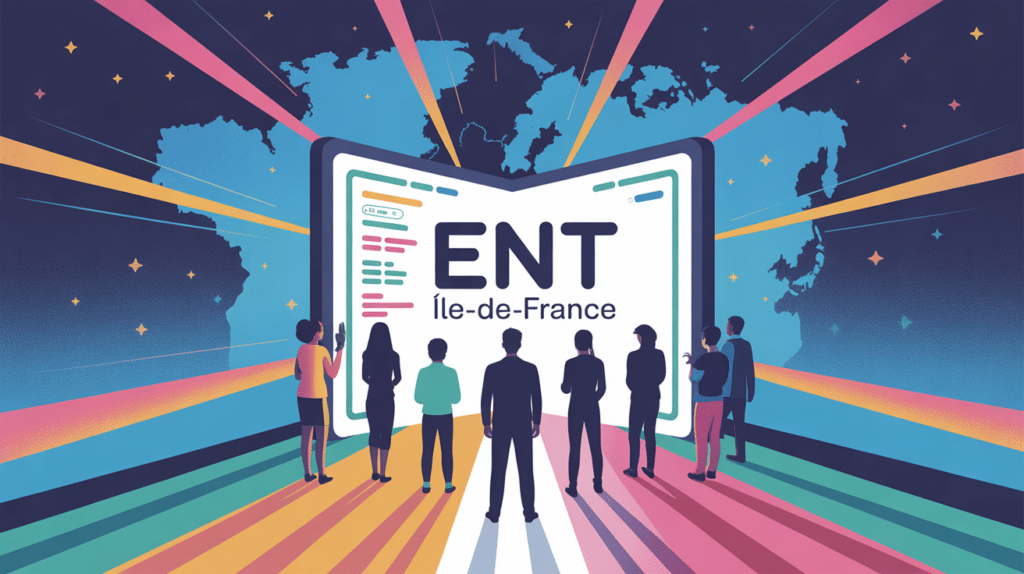 ENT.ile de France portail accès numérique Île-de-France