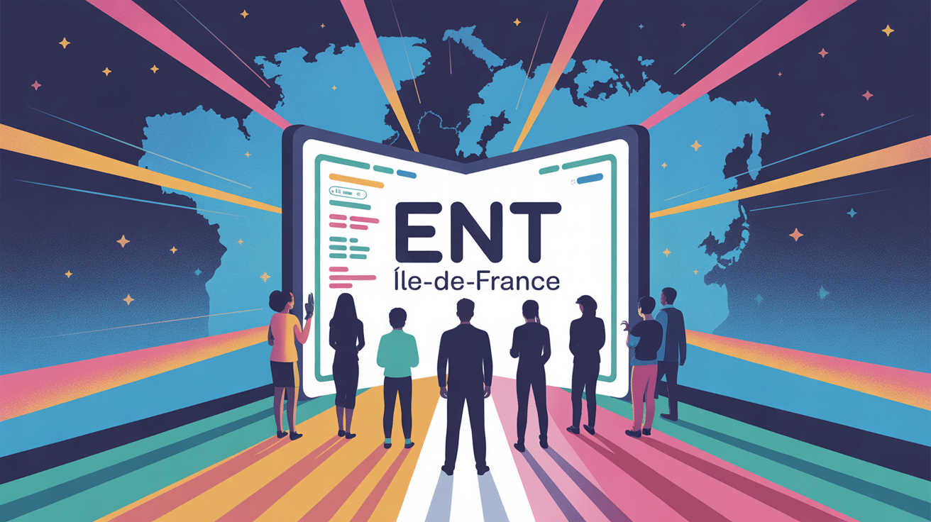 ENT.ile de France portail accès numérique Île-de-France