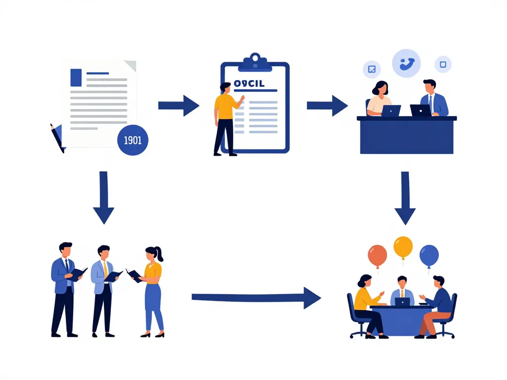 diagramme étapes création l asso loi 1901