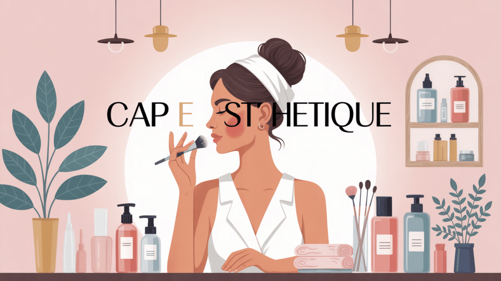 illustration parcours cap esthetique professionnelle