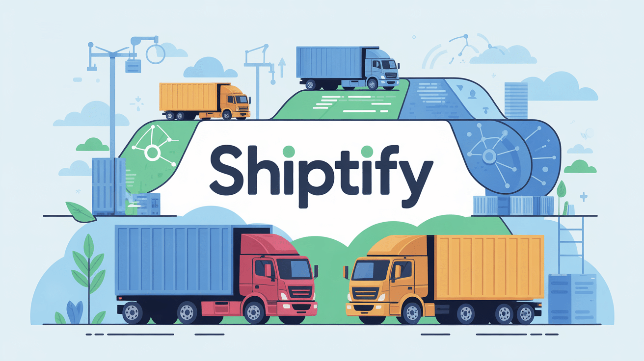 Illustration Shiptify gestion transports moderne
