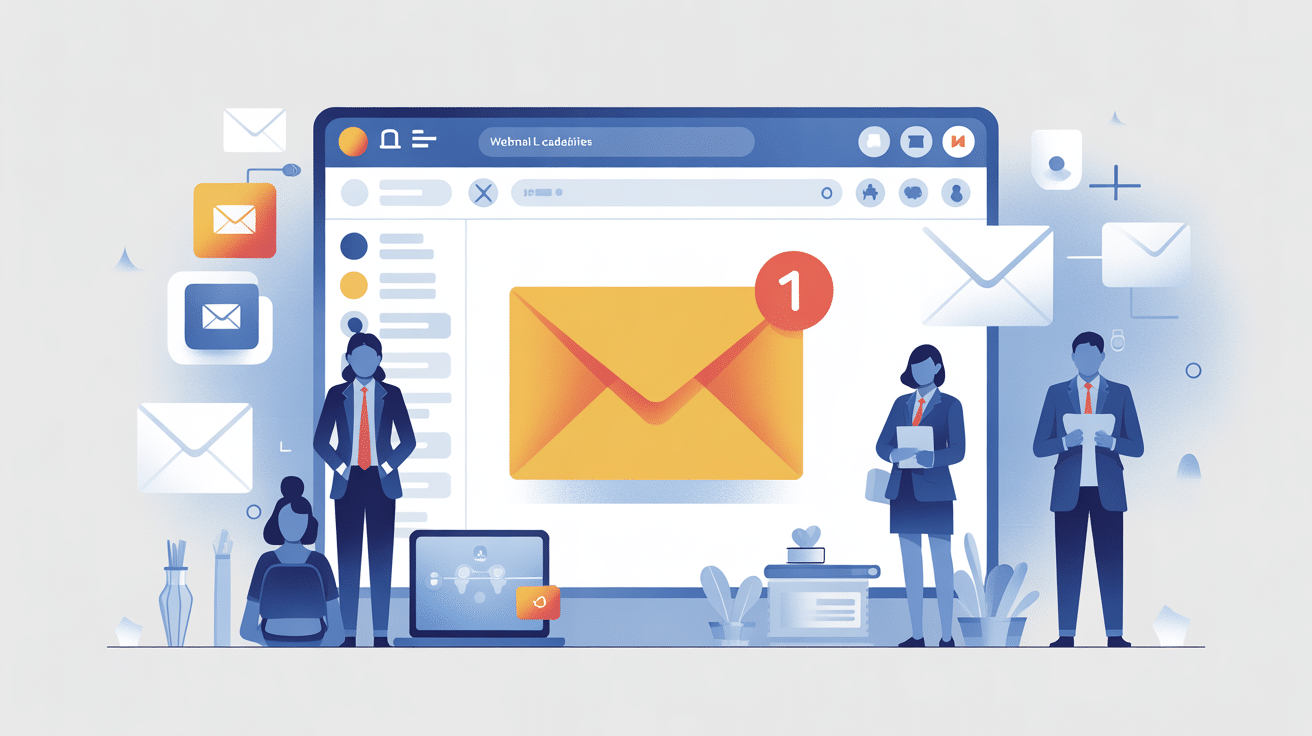 Illustration webmail ac versailles accès sécurisé