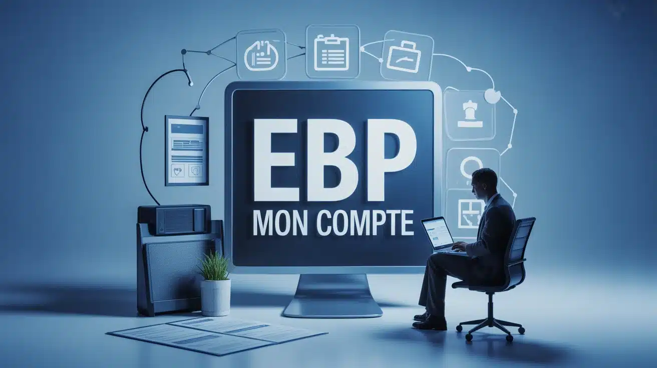 Illustration EBP mon compte tableau de bord sécurisé