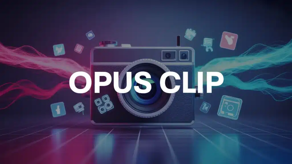 Illustration Opus Clip automatisation video AI