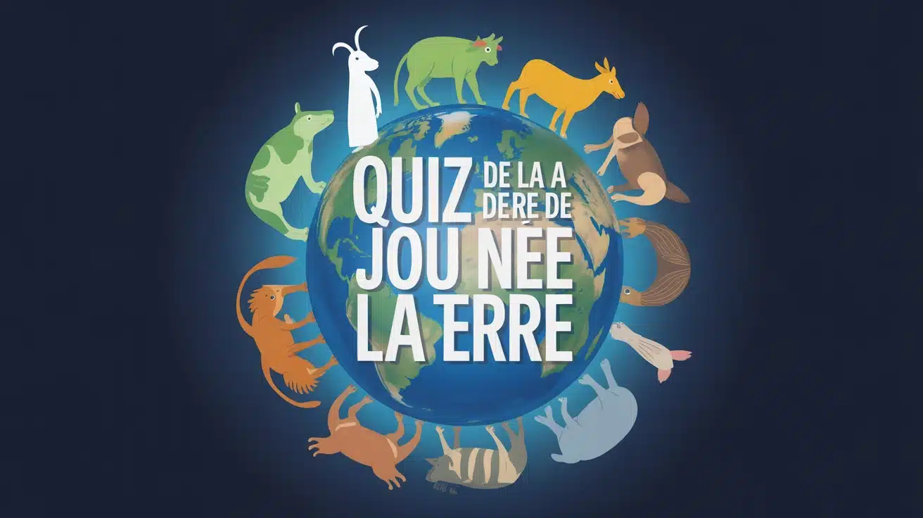 illustration quiz de la Journée de la Terre Google biodiversité mondiale