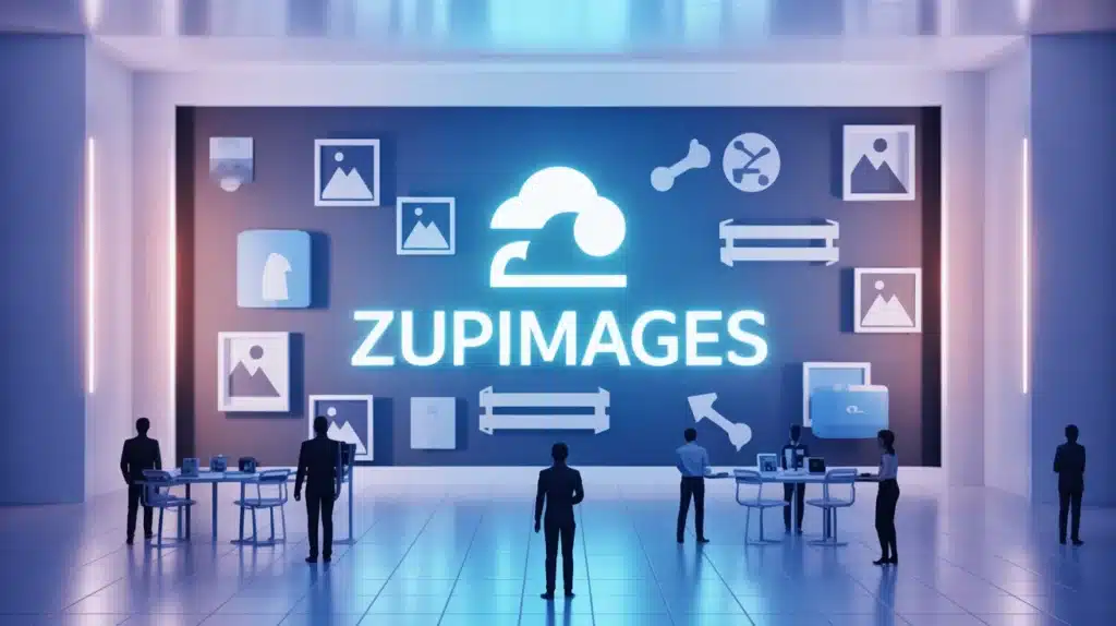 Interface Zupimages hébergeur images stockage illimité