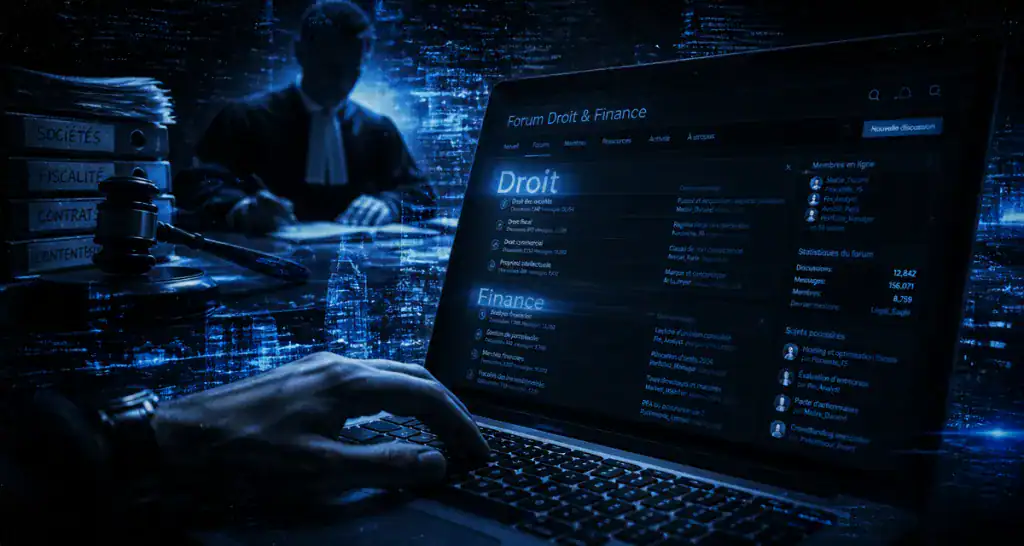 droit et finance forum main clavier
