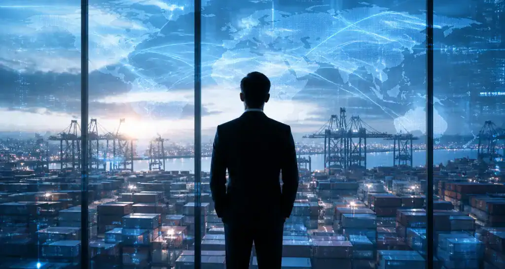 metier dans le commerce international jeune professionnel port