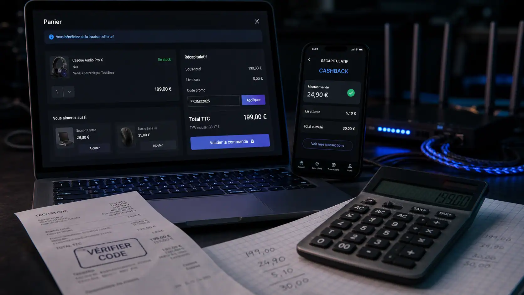 Code promo Hostinger 20% avec cashback