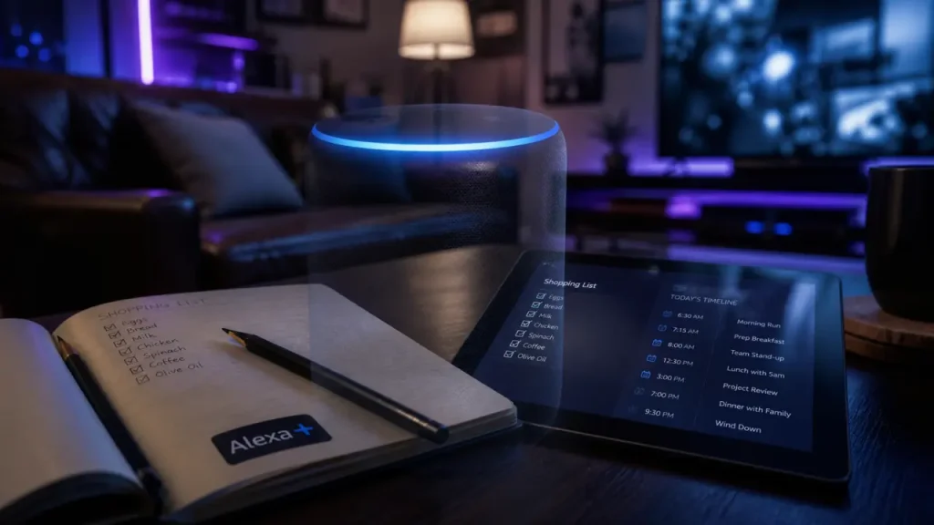 Alexa künstliche Intelligenz : assistant vocal Echo au quotidien
