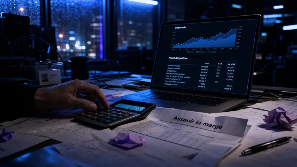 Asesoramiento financiero para negocios online : caja controlada et point d’équilibre