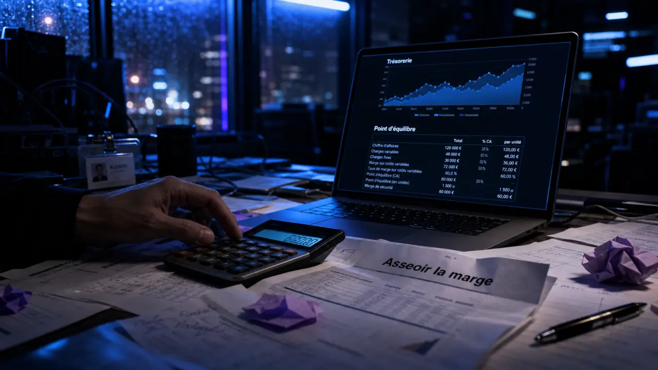 Asesoramiento financiero para negocios online : caja controlada et point d’équilibre