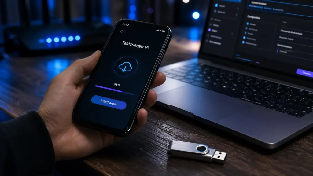 Descargar inteligencia artificial : APK IA local et cloud sur Android, iPhone et PC