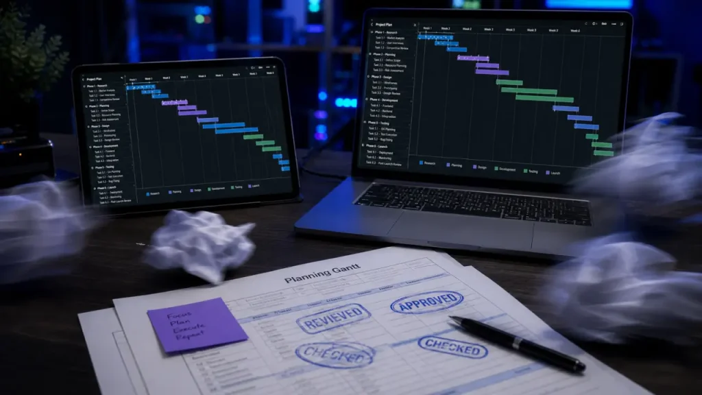 Gantt Project gratuit : diagramme de Gantt sur ordinateur