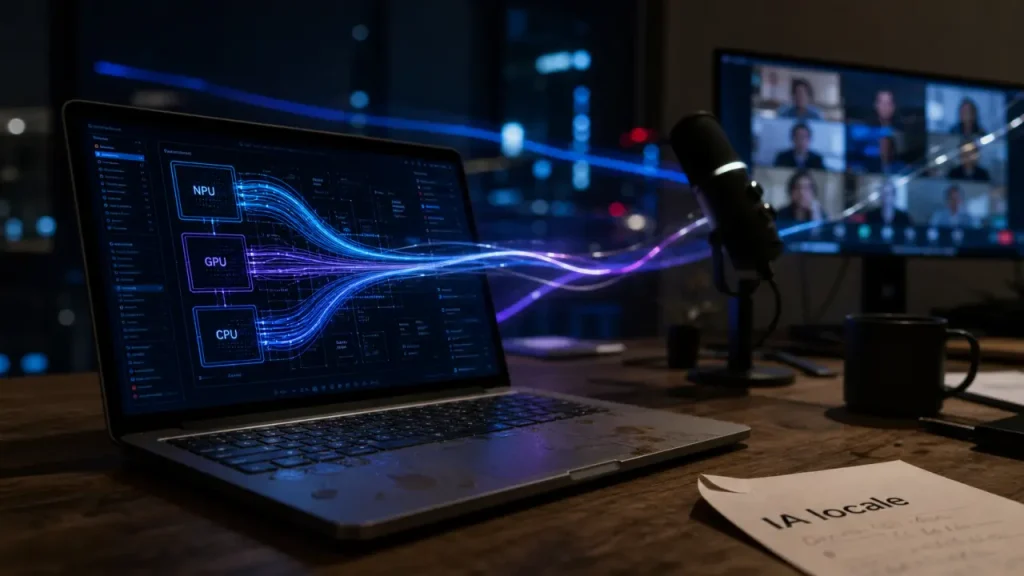 Künstliche Intelligenz PC : NPU et traitement local pour le Datenschutz