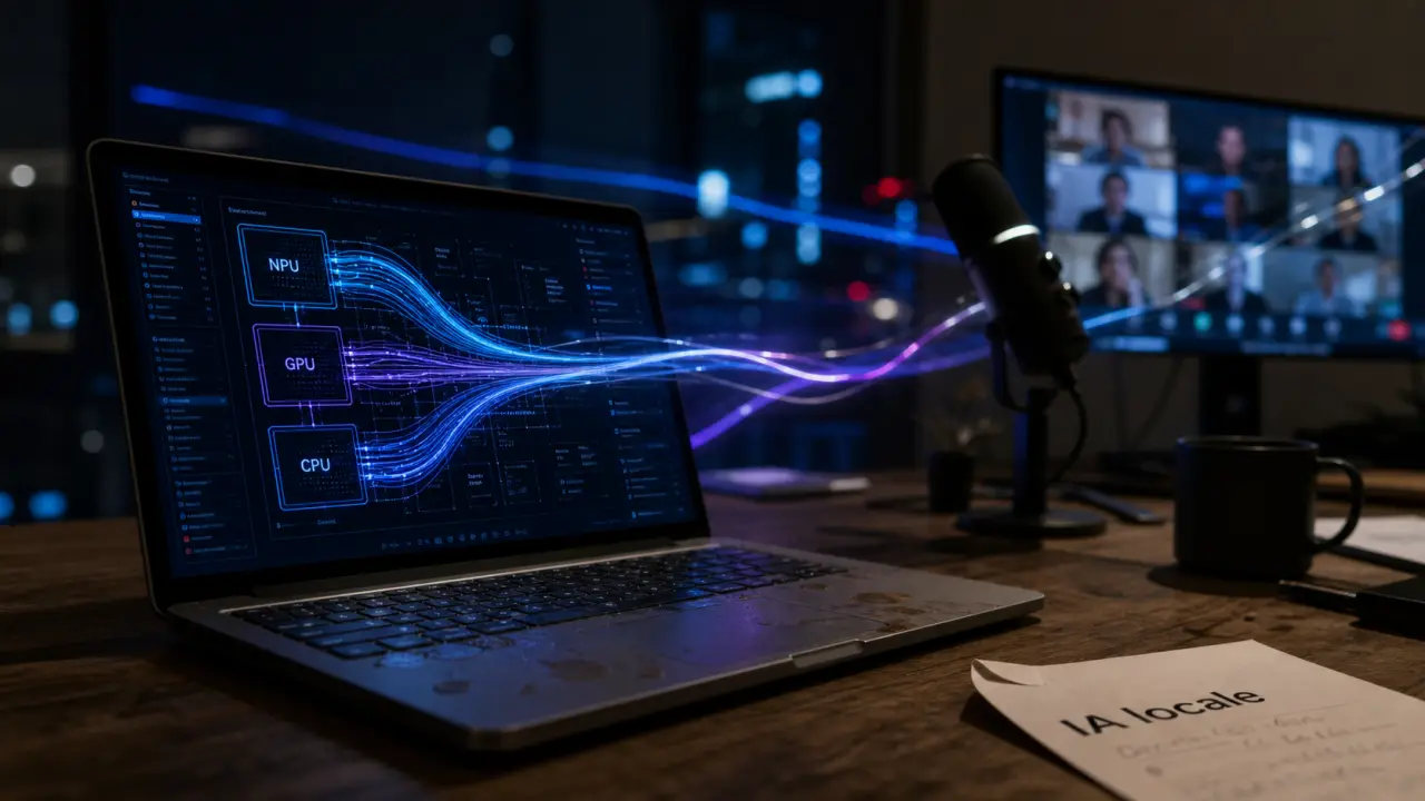 Künstliche Intelligenz PC : NPU et traitement local pour le Datenschutz